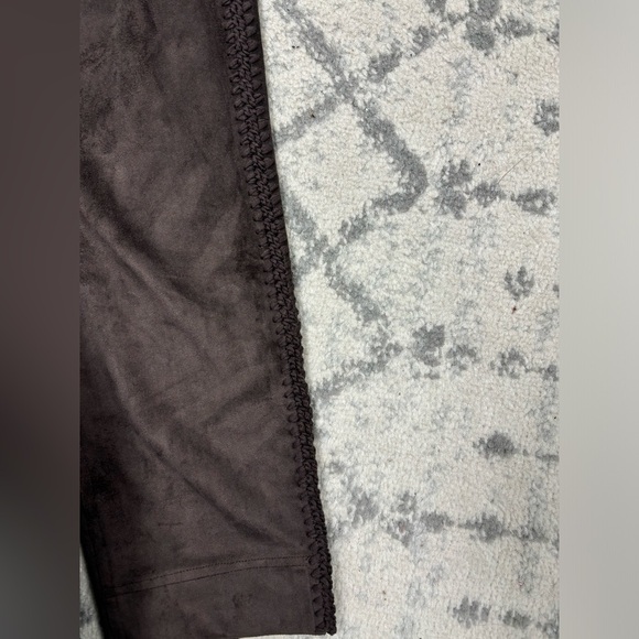 NWOT‎ JONATHAN SIMKHAI Gabriella faux Suede Cropped Pant Trousers Women’s size 2 - Picture 7 of 13